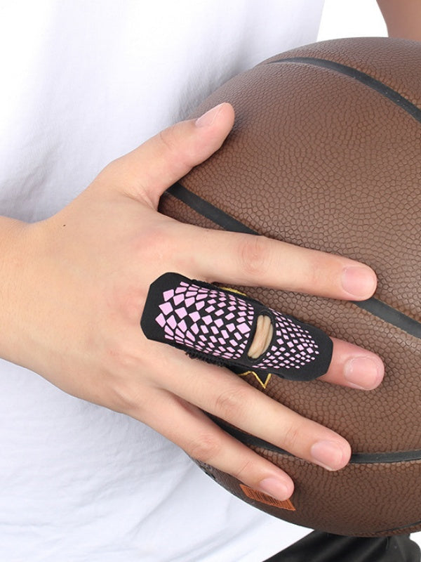 Flexvibe Compression Thumb Finger Sleeves, Sports Joint Protection Finger Wraps Support Braces for Basketball & Volleyball