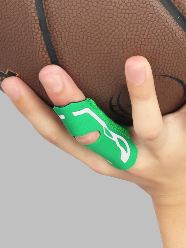 Flexvibe Compression Thumb Finger Sleeves, Sports Joint Protection Finger Wraps Support Braces for Basketball & Volleyball