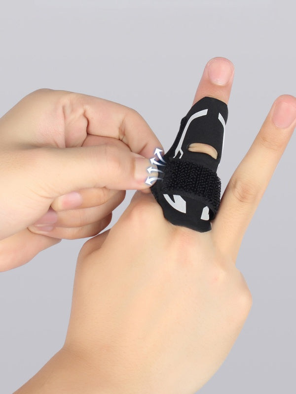 Flexvibe Compression Thumb Finger Sleeves, Sports Joint Protection Finger Wraps Support Braces for Basketball & Volleyball
