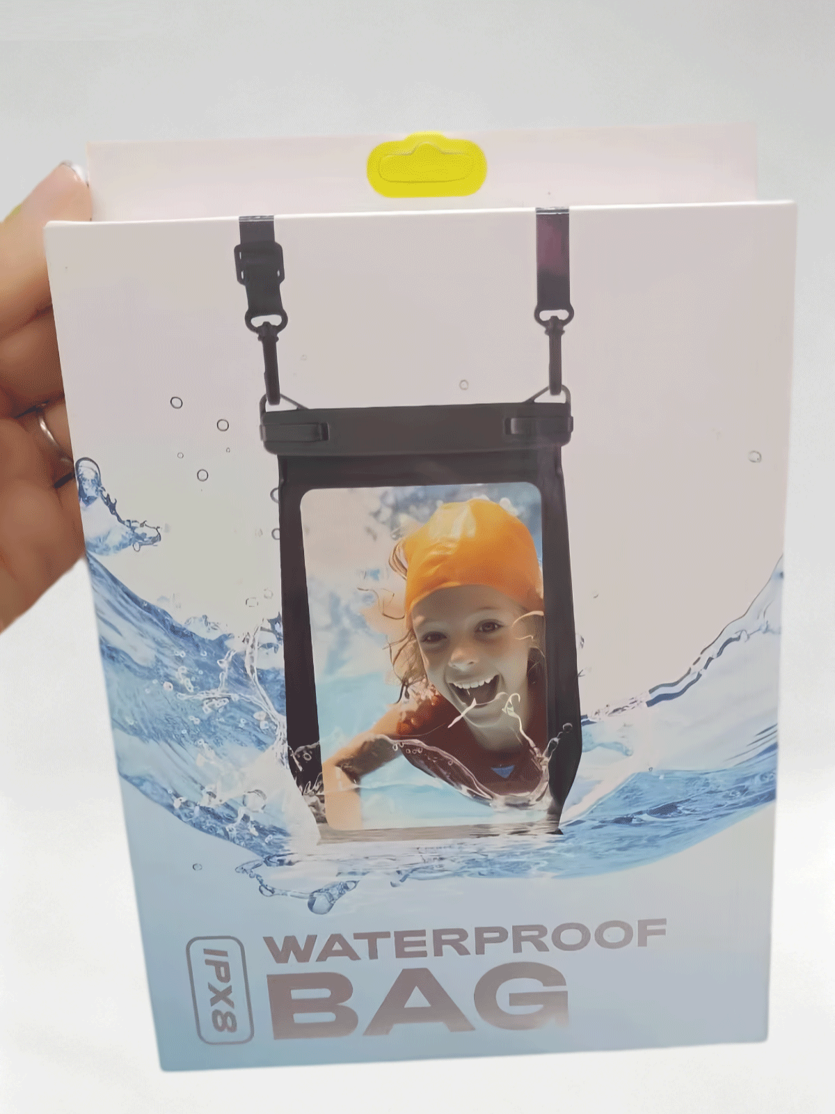 Flexvibe Floating Waterproof Phone Pouch, 8.2 Inch Universal Phone Dry Bag for iPhone Samsung Huawei