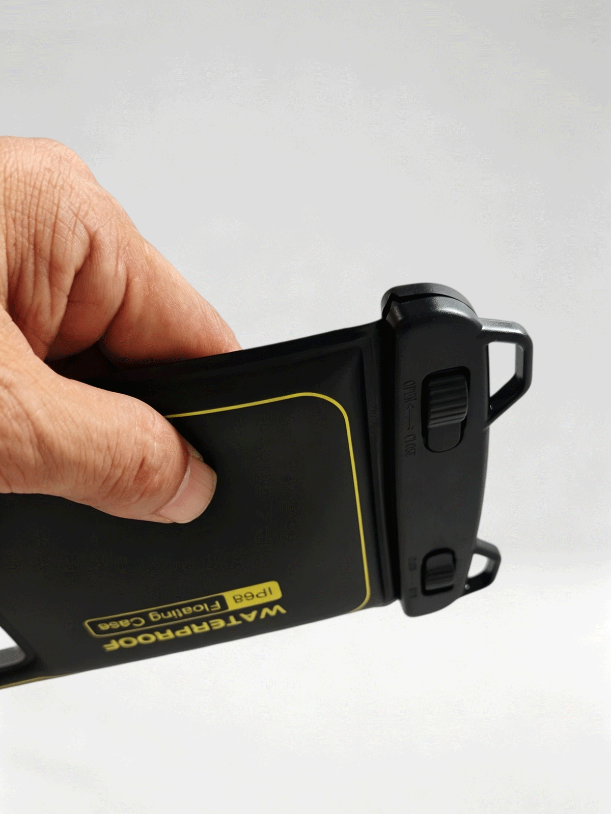 Flexvibe Floating Waterproof Phone Pouch with Dual Hooks, Touch Screen Dry Bag for Swimming