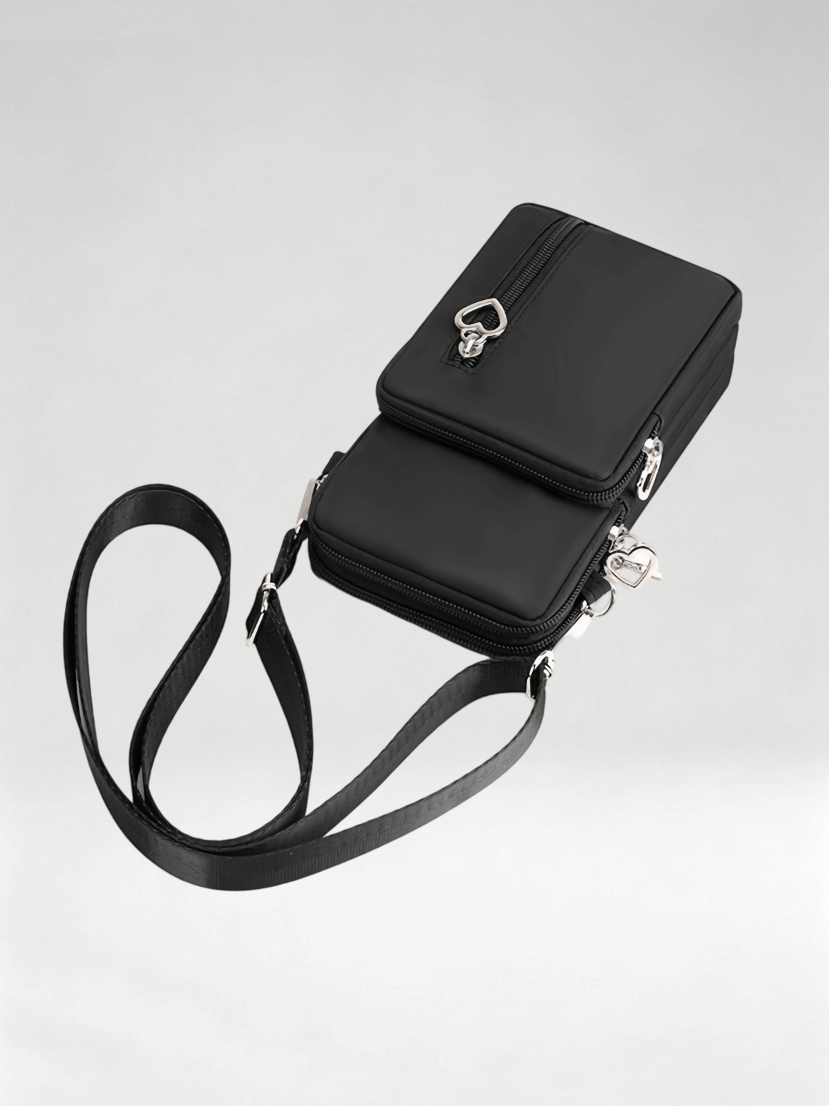 Flexvibe Women Mini Crossbody Phone Sling Bag, Vertical Neck Pouch Small Coin Purse