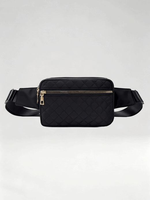 Flexvibe Solid Color Women Waist Bag, Lightweight Casual Chest Crossbody Bag for Outdoor Travel