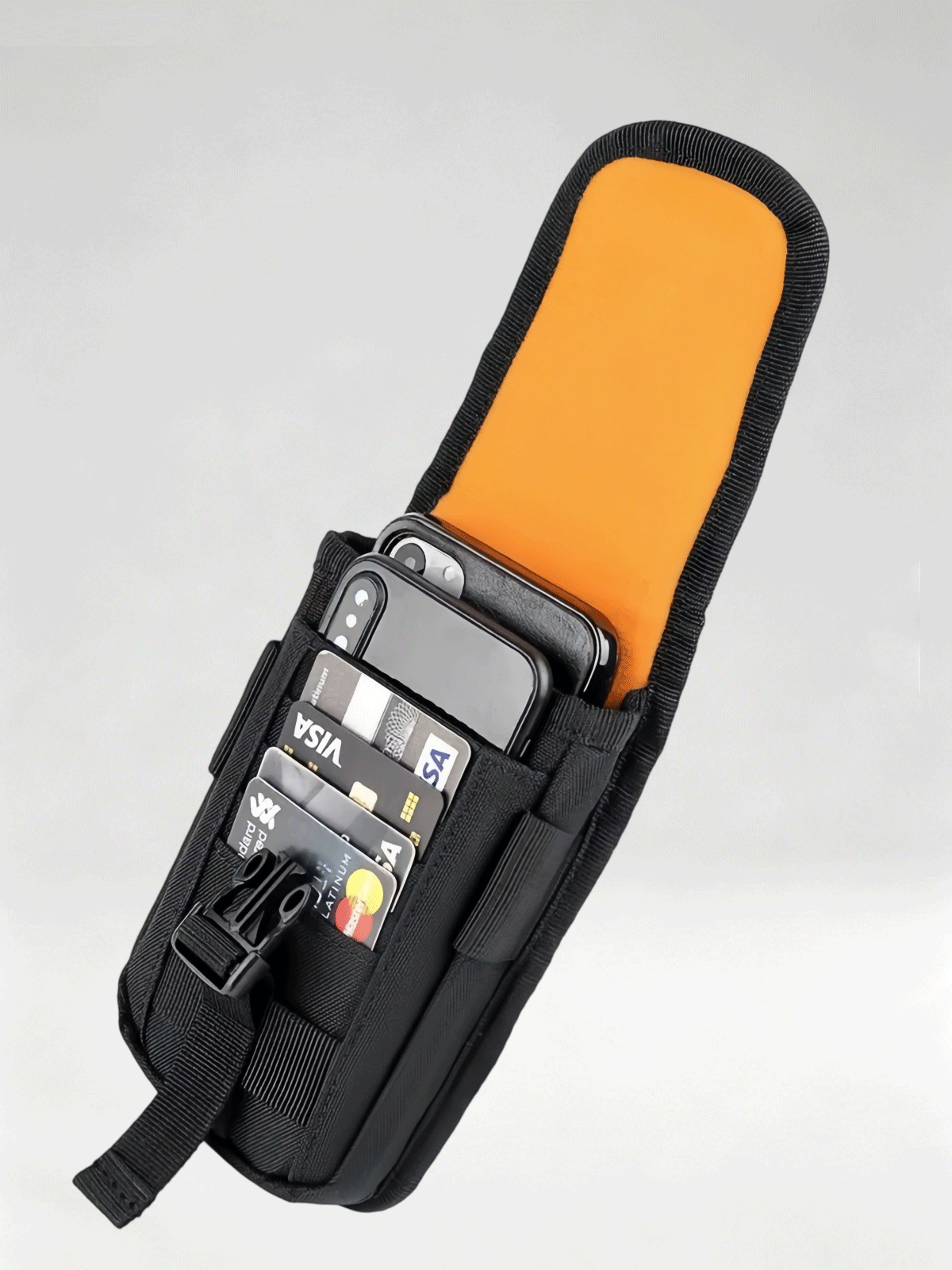 Flexvibe Camo Tactical Fanny Pack, Multi-purpose Large Capacity Phone Pouch for Outdoor Sports