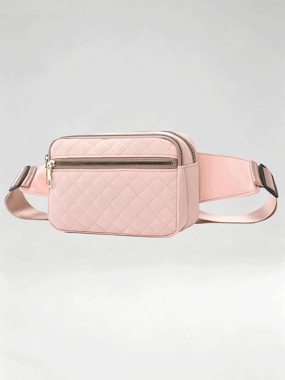 Flexvibe Solid Color Women Waist Bag, Lightweight Casual Chest Crossbody Bag for Outdoor Travel