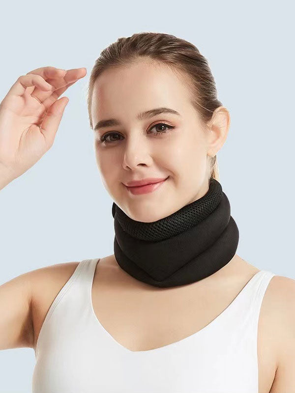 Flexvibe 3-Segment Anti-Hunch Neck Support Collar, Cervical Traction Posture Corrector, Office Anti-Droop Head Fixed Neck Brace