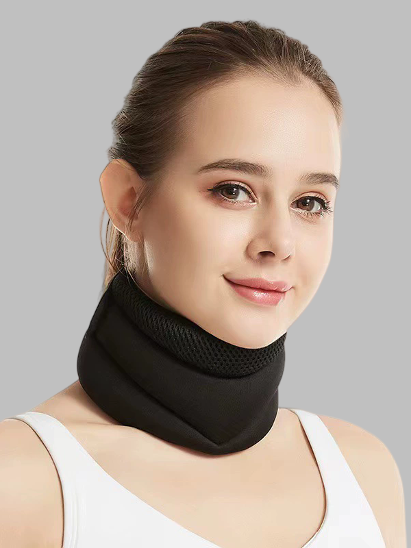 Flexvibe 3-Segment Anti-Hunch Neck Support Collar, Cervical Traction Posture Corrector, Office Anti-Droop Head Fixed Neck Brace