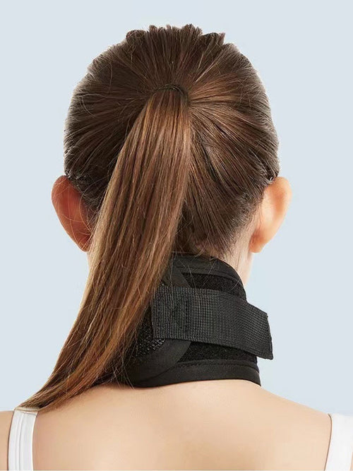 Flexvibe 3-Segment Anti-Hunch Neck Support Collar, Cervical Traction Posture Corrector, Office Anti-Droop Head Fixed Neck Brace