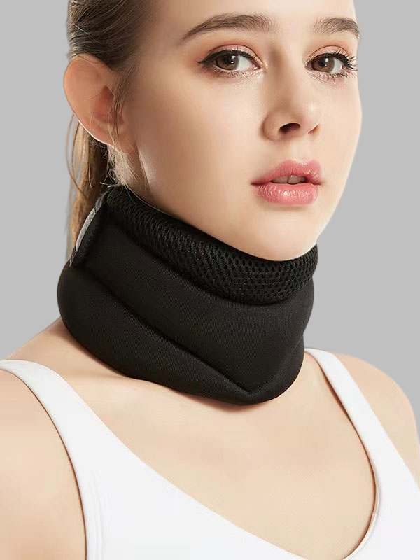 Flexvibe 3-Segment Anti-Hunch Neck Support Collar, Cervical Traction Posture Corrector, Office Anti-Droop Head Fixed Neck Brace