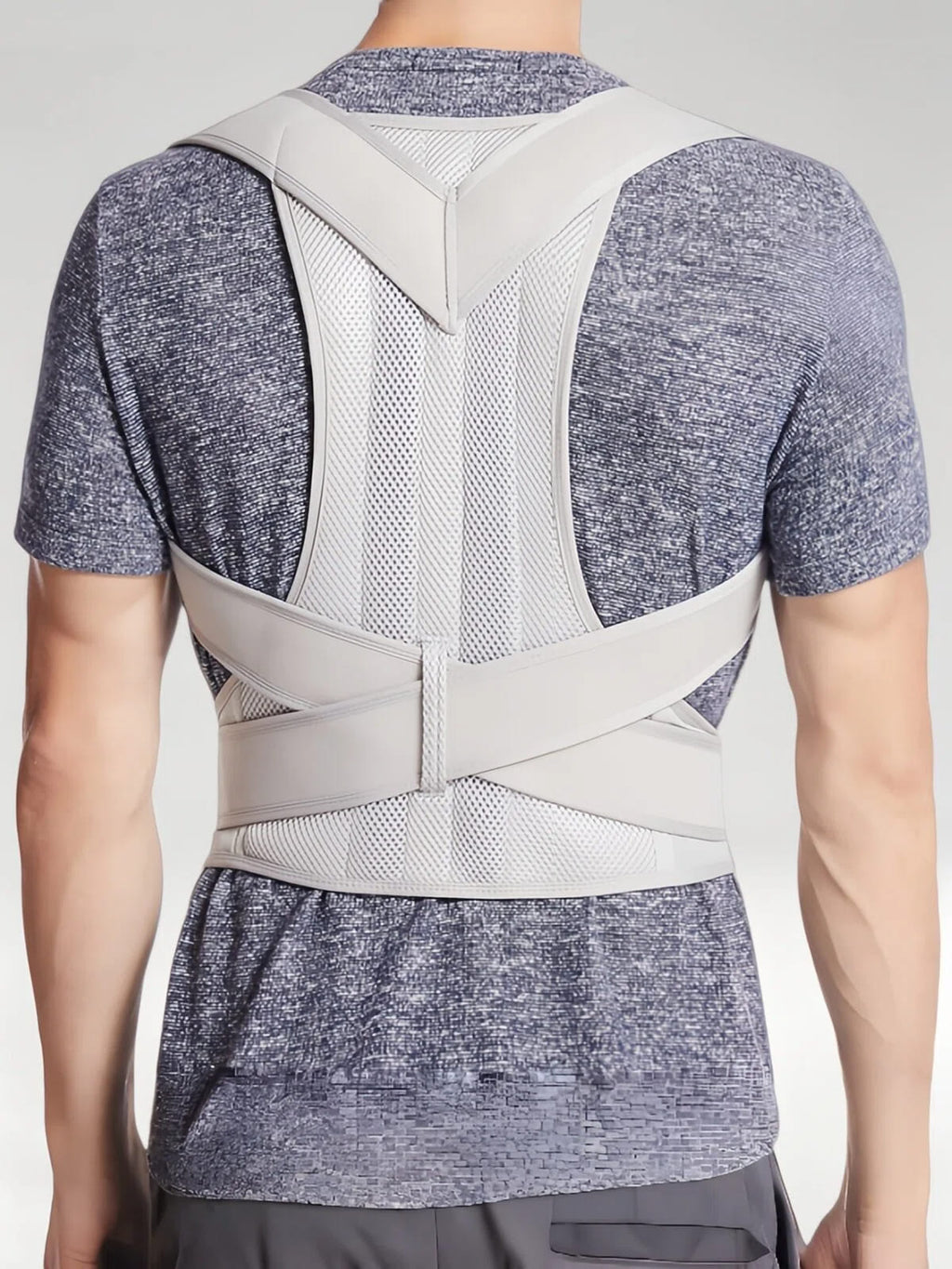 Flexvibe Enhanced Support Posture Corrector | Full Back Brace, Hunchback, Adults & Students, S–5XL