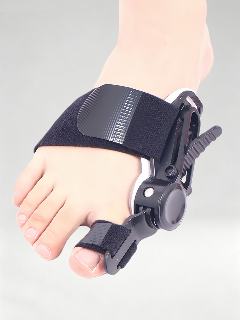 Flexvibe Buckle‑Adjustable Bunion Corrector, Hallux Valgus Big Toe Orthotic Corrector for Daily Use