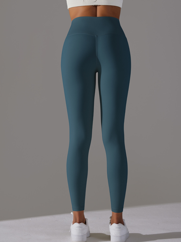 Flexvibe High Waisted Barely There Yoga Capris - Double-Sided Brushed Tummy Control Breathable