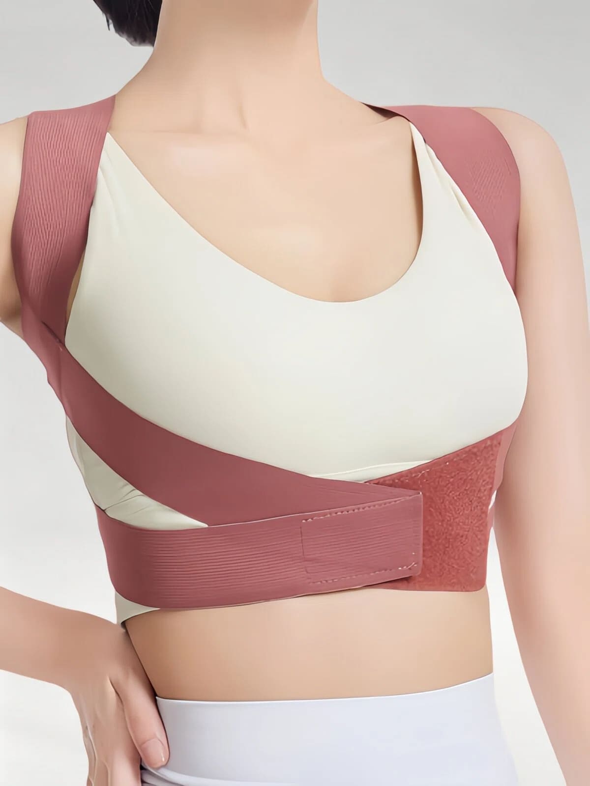 Flexvibe Posture Corrector for Women, Chest Support Back Brace for Hunchback Posture Correction