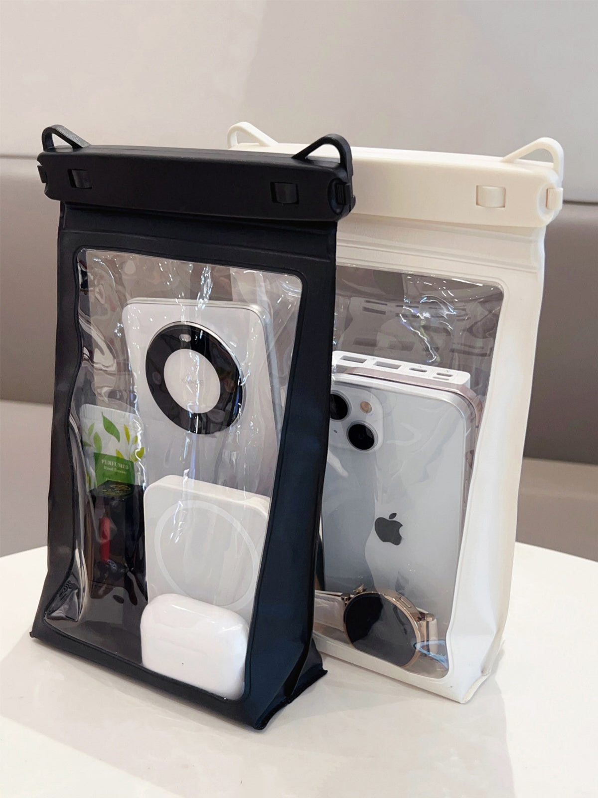 Flexvibe Floating Waterproof Phone Pouch, 8.2 Inch Universal Phone Dry Bag for iPhone Samsung Huawei