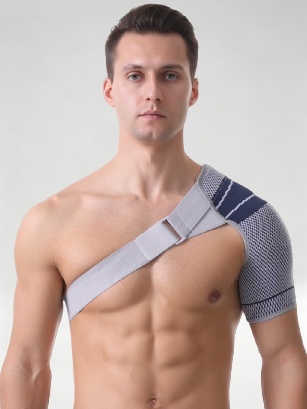 Flexvibe Adjustable Compression Breathable Shoulder Support for Men Women Basketball Fitness