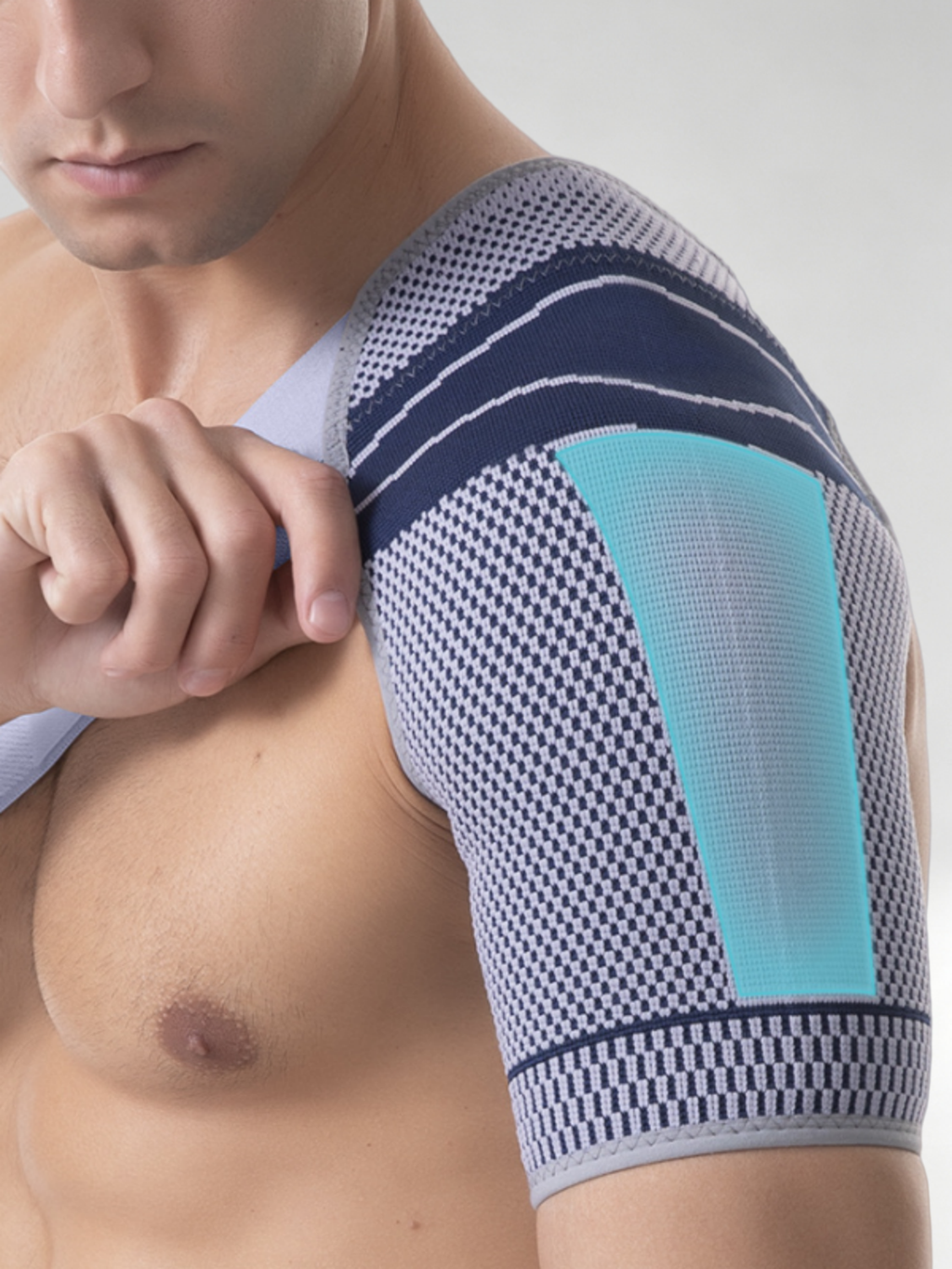 Flexvibe Adjustable Compression Breathable Shoulder Support for Men Women Basketball Fitness