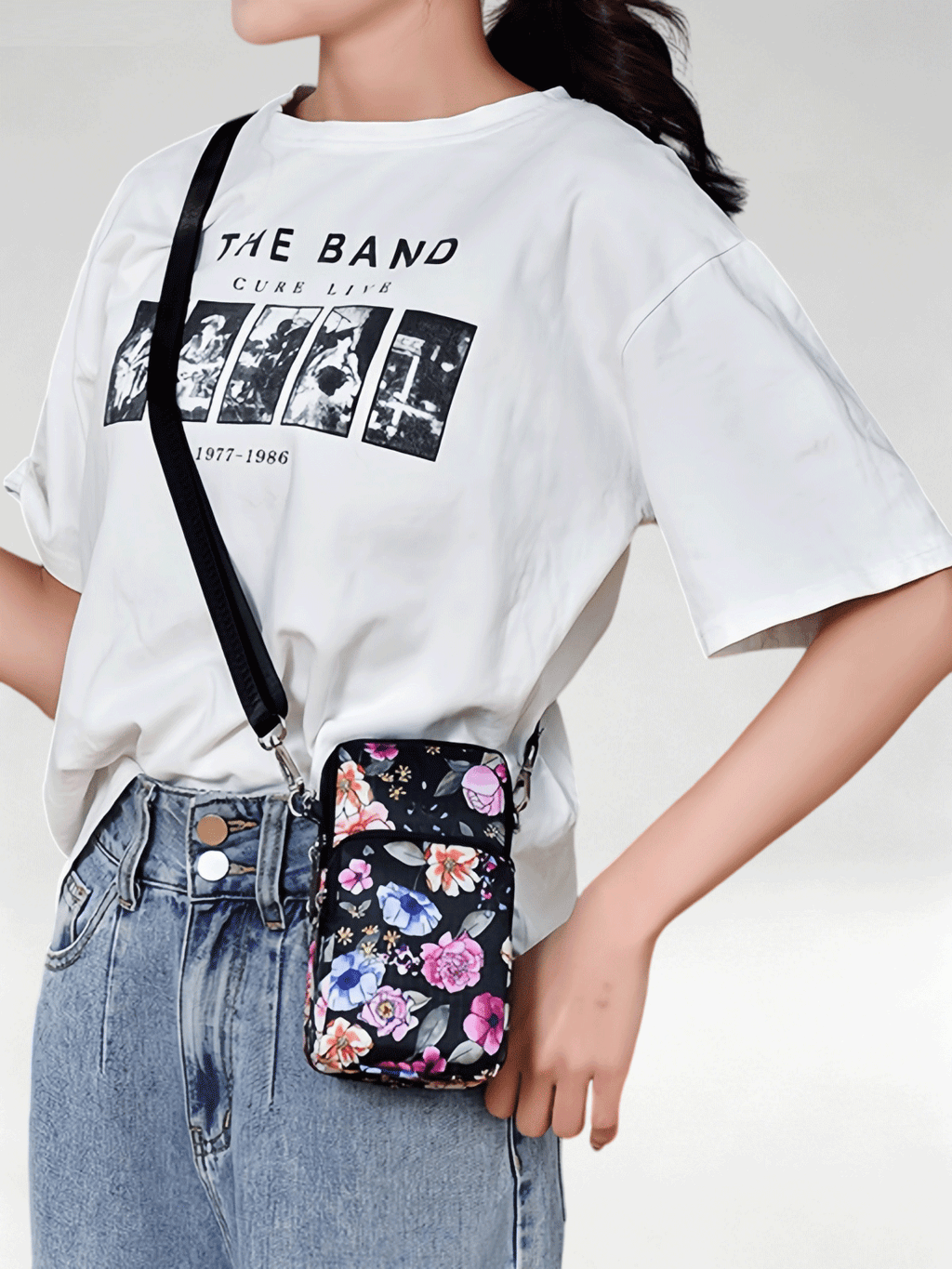 Flexvibe Mini Crossbody Phone Bag for Women, Cute Wrist Purse, Stylish Casual Coin Pocket