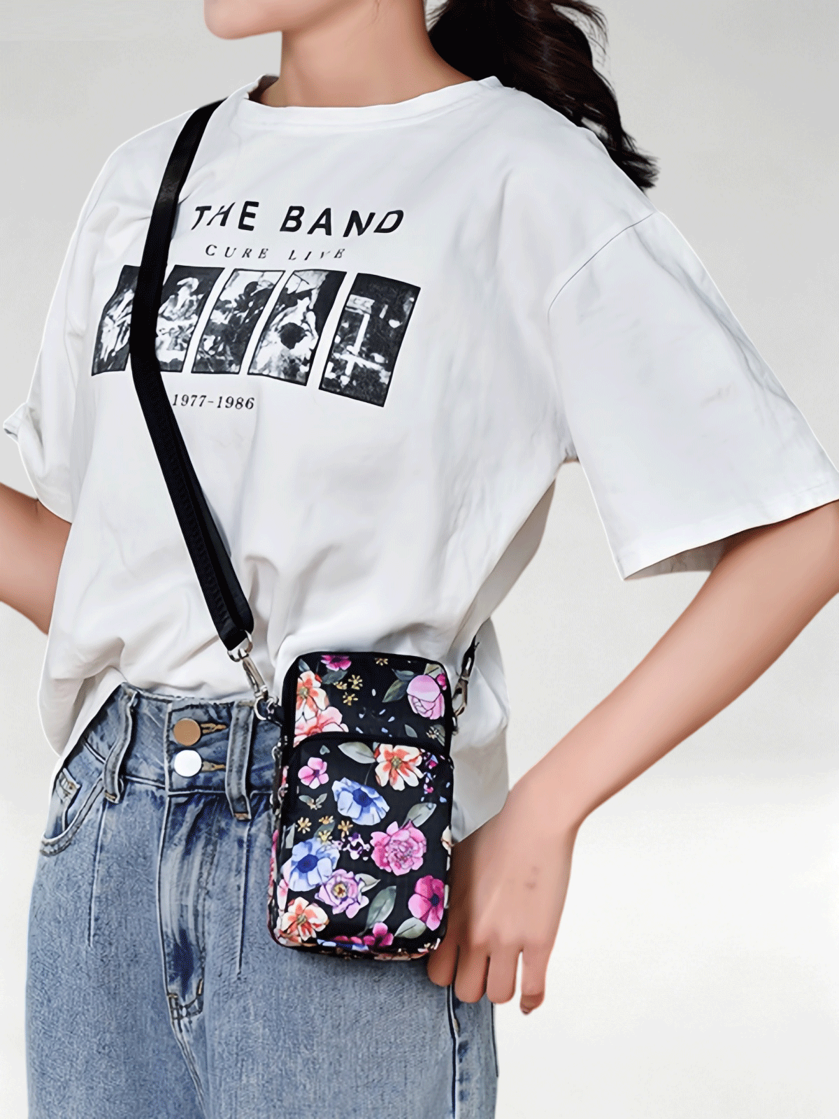Flexvibe Mini Crossbody Phone Bag for Women, Cute Wrist Purse, Stylish Casual Coin Pocket
