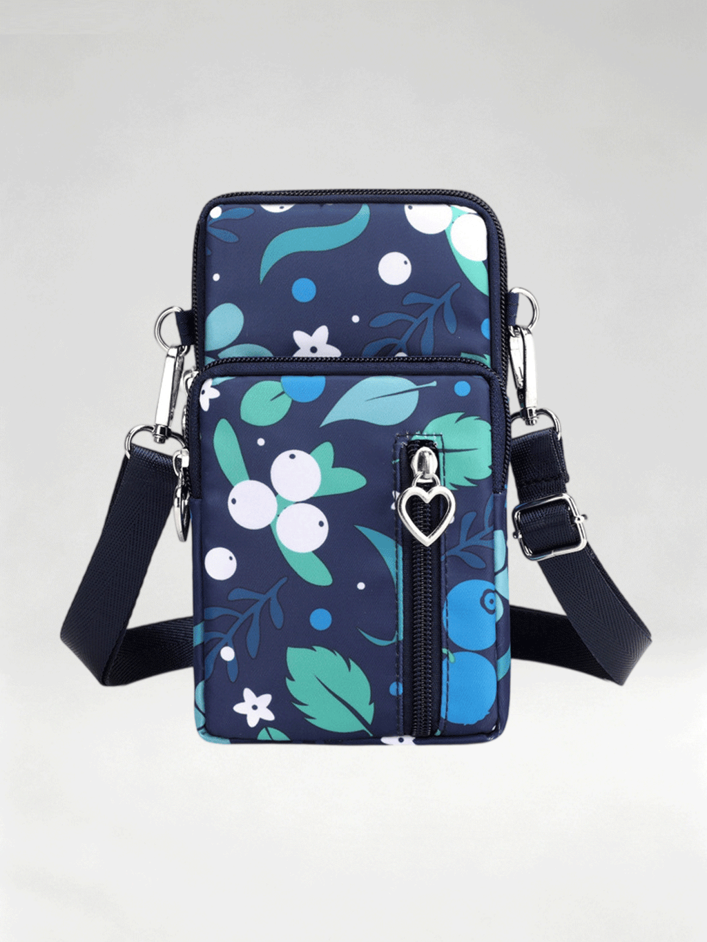 Flexvibe Mini Cell Phone Crossbody Bag for Women, Versatile Vertical Neck Pouch Coin Purse