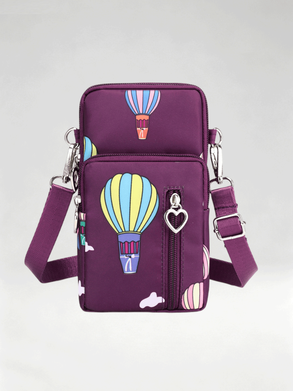 Flexvibe Mini Cell Phone Crossbody Bag for Women, Versatile Vertical Neck Pouch Coin Purse