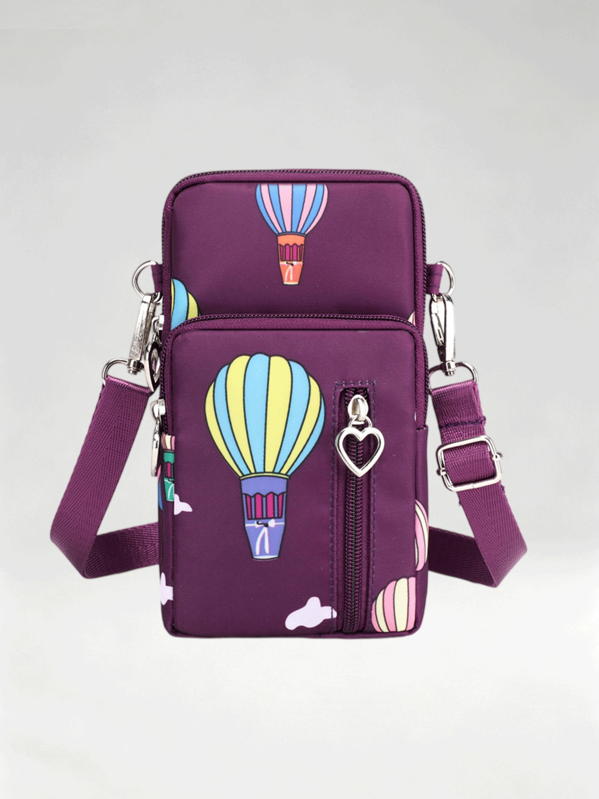 Flexvibe Mini Cell Phone Crossbody Bag for Women, Versatile Vertical Neck Pouch Coin Purse