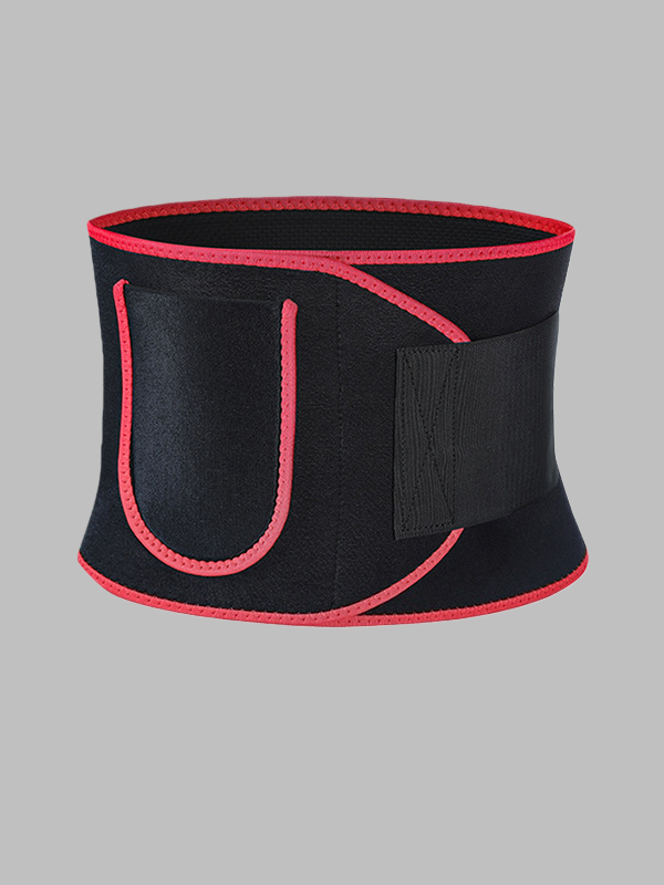Flexvibe Tummy Control Sweat-Enhancing Waist Trimmer - Adjustable Pocket Gym Yoga Shaper