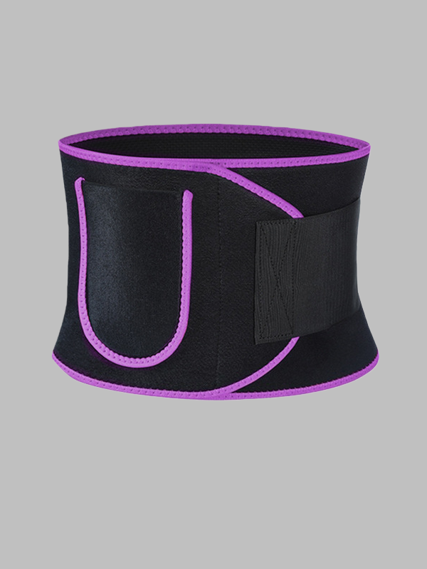 Flexvibe Tummy Control Sweat-Enhancing Waist Trimmer - Adjustable Pocket Gym Yoga Shaper