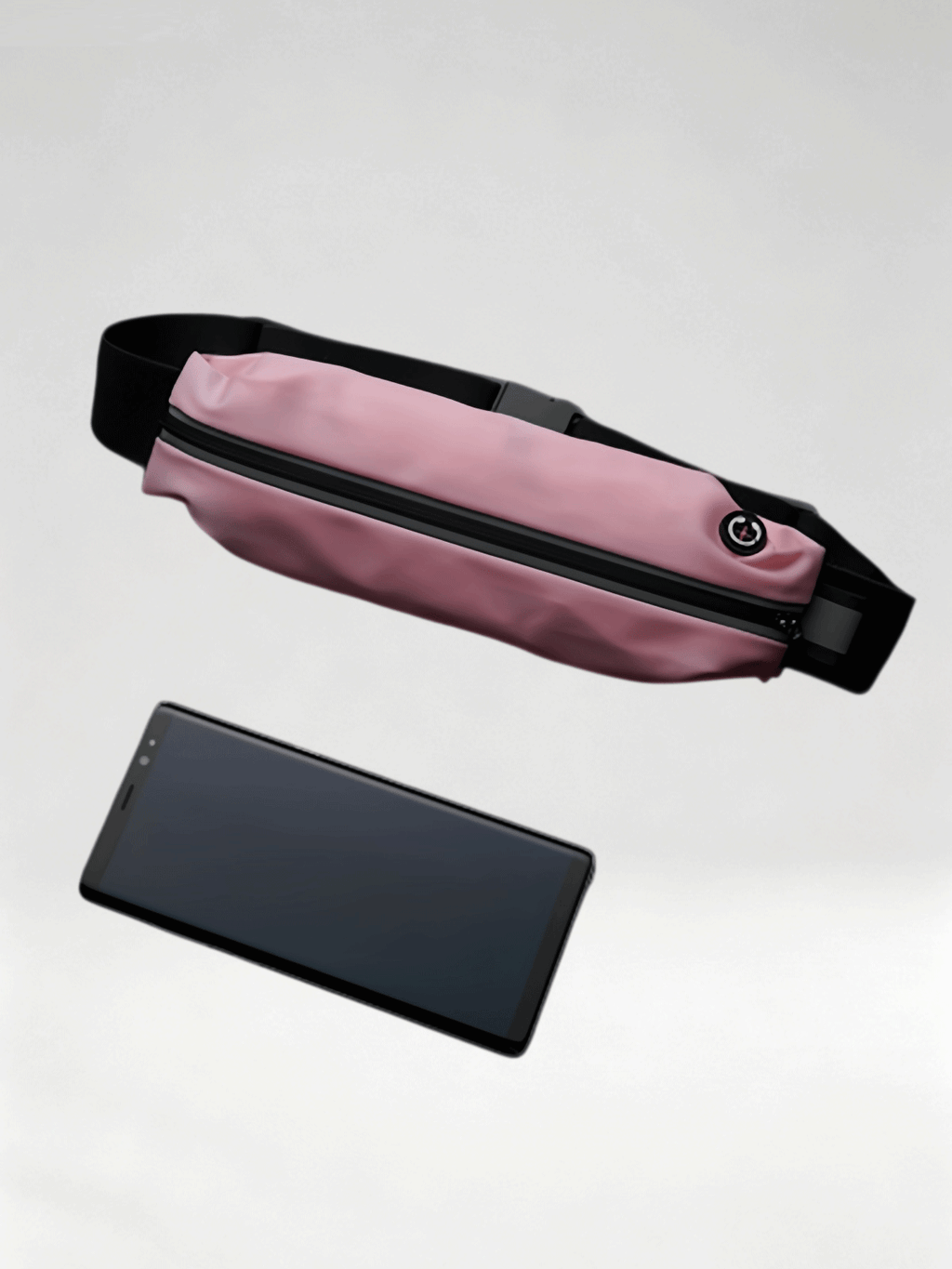 Flexvibe Slim Waterproof Running Fanny Pack, Invisible Waist Belt, 6.5 Inch Sports Phone Pouch