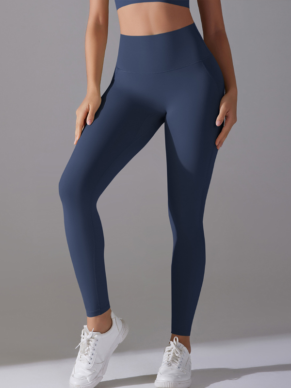 Flexvibe High Waisted Naked Feel Yoga Capris - Tummy Control Butt Lifting Body-Hugging