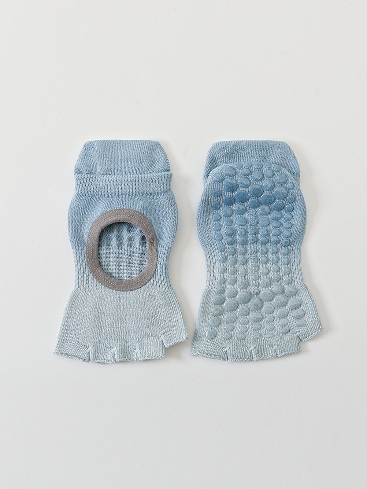 Gradient Open-Instep Five-Toe Yoga Socks - Flexvibe product image 3