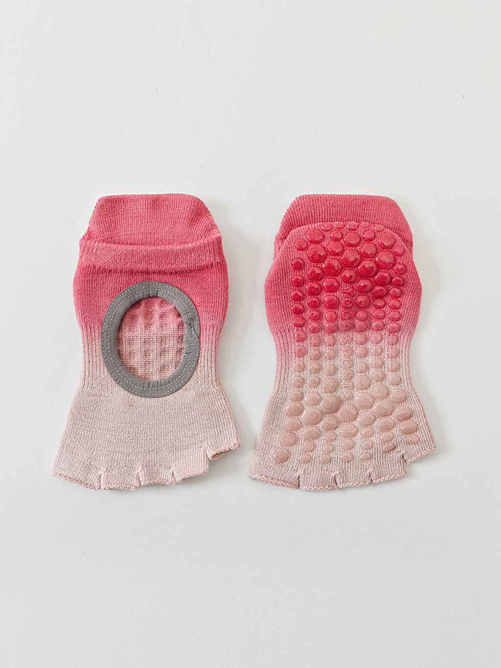 Gradient Open-Instep Five-Toe Yoga Socks - Flexvibe product image 16