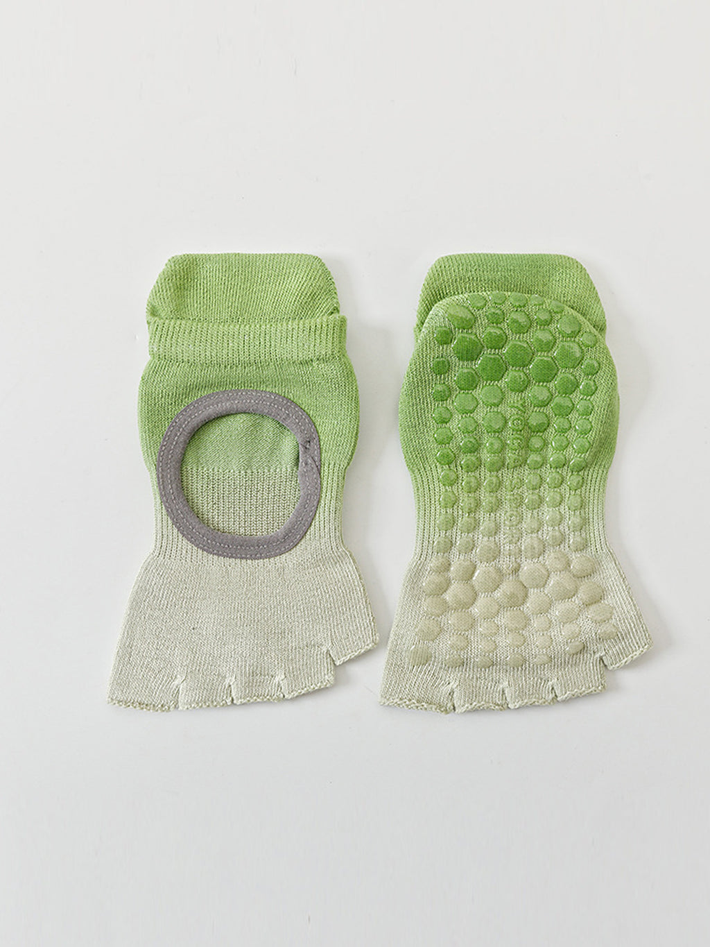 Gradient Open-Instep Five-Toe Yoga Socks - Flexvibe product image 17