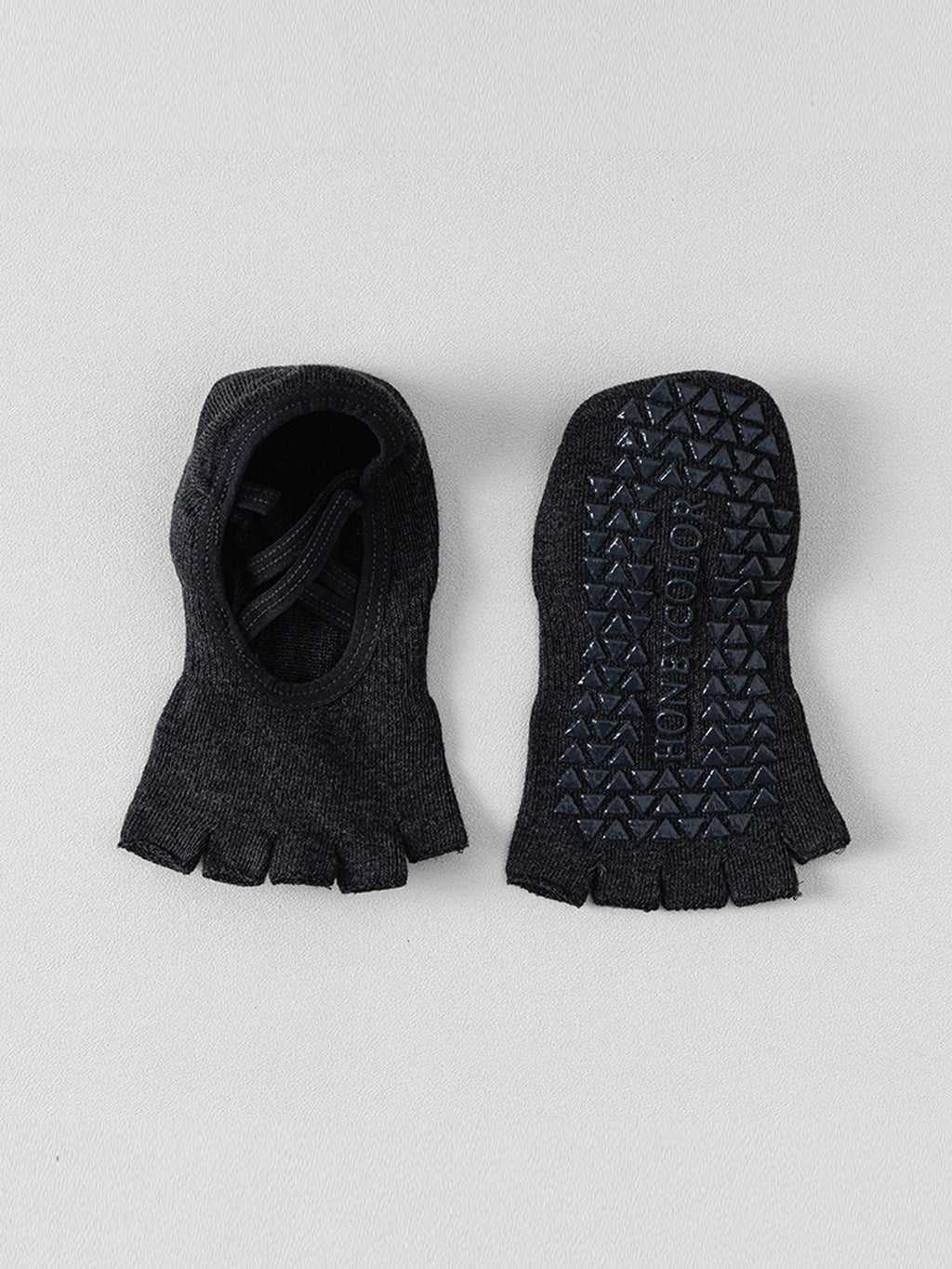 Cross-Strap Five-Toe Yoga Grip Socks - Flexvibe product image 4