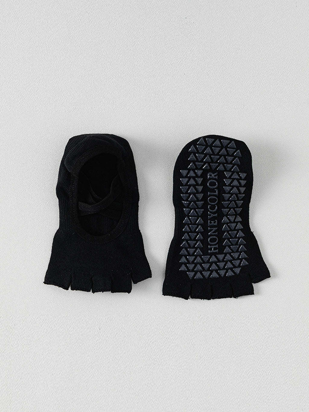 Cross-Strap Five-Toe Yoga Grip Socks - Flexvibe product image 5