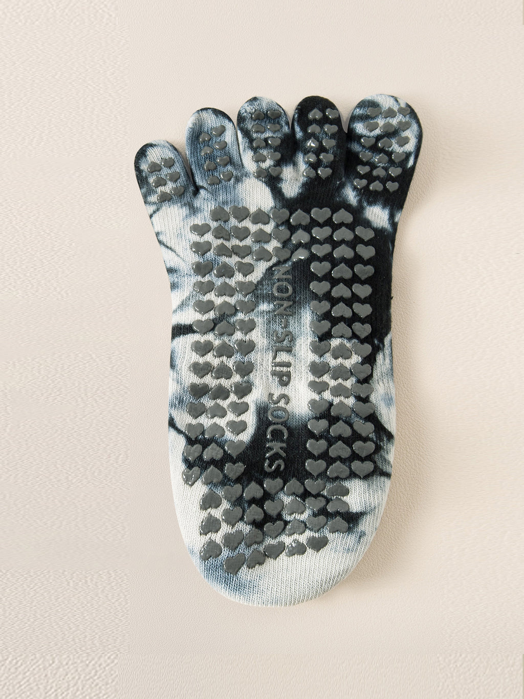 Tie-Dye Five-Toe Pilates Grip Socks - Flexvibe product image 5