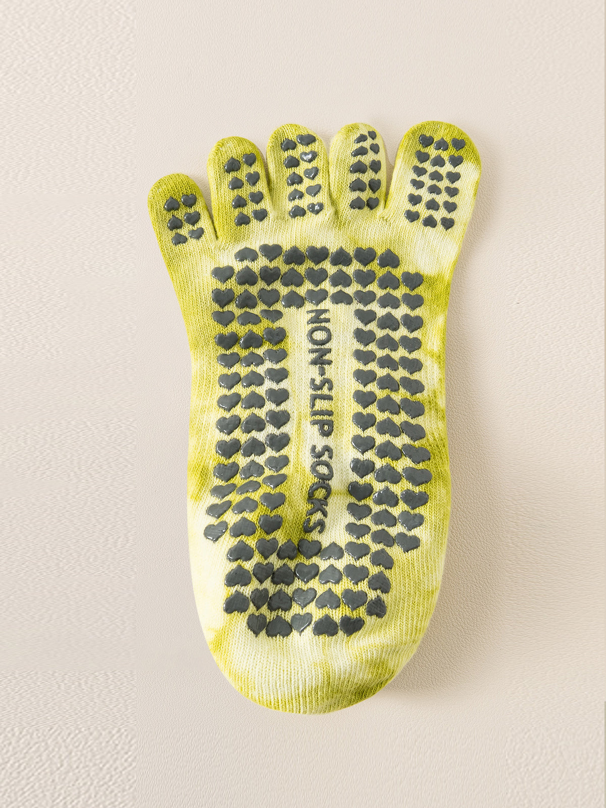Tie-Dye Five-Toe Pilates Grip Socks - Flexvibe product image 4