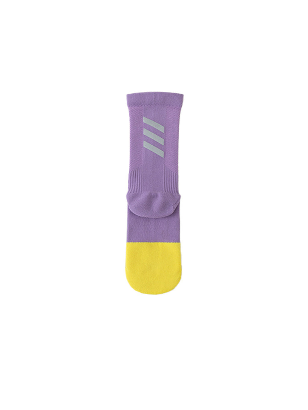 Flexvibe Unisex Long Cycling Socks Reflective Non-Slip Quick Dry for Road Bike Running