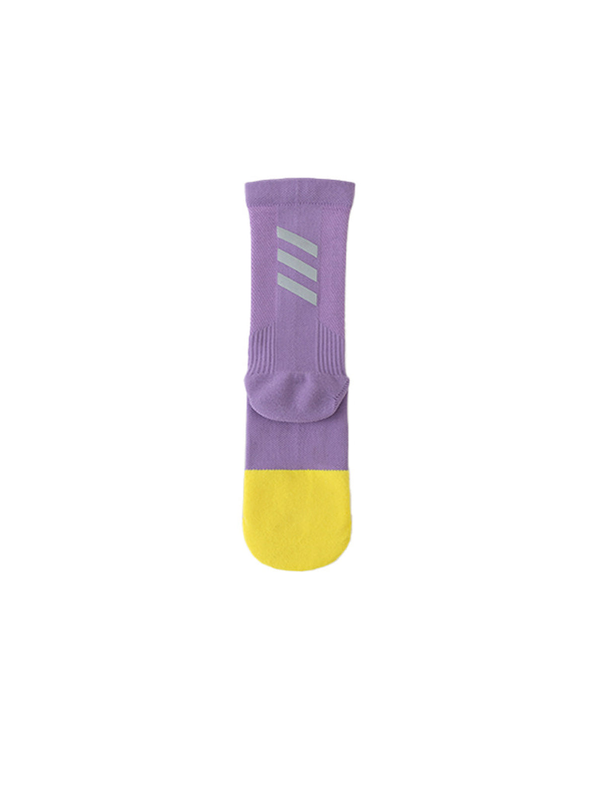 Flexvibe Unisex Long Cycling Socks Reflective Non-Slip Quick Dry for Road Bike Running