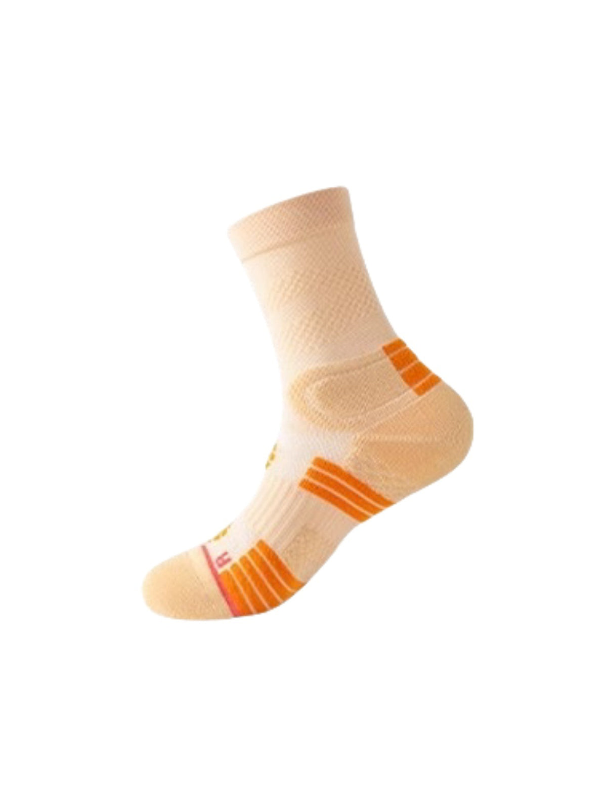 Flexvibe Women Mid-Calf Sports Socks, Terry Cushion Anti-Odor for Running Basketball
