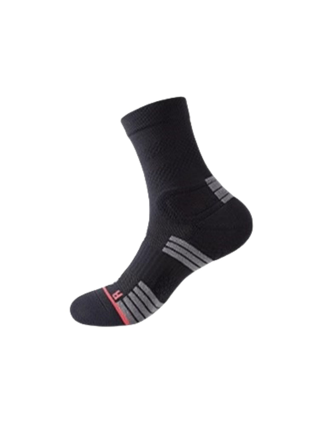 Flexvibe Women Mid-Calf Sports Socks, Terry Cushion Anti-Odor for Running Basketball