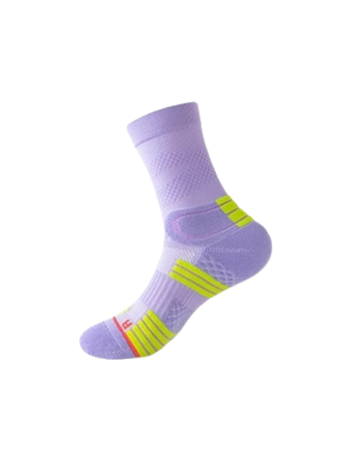 Flexvibe Women Mid-Calf Sports Socks, Terry Cushion Anti-Odor for Running Basketball