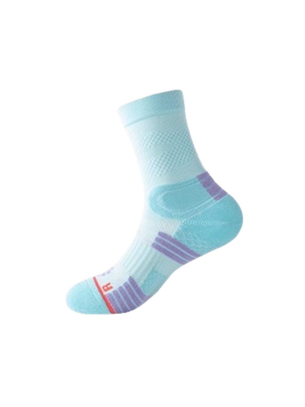 Flexvibe Women Mid-Calf Sports Socks, Terry Cushion Anti-Odor for Running Basketball