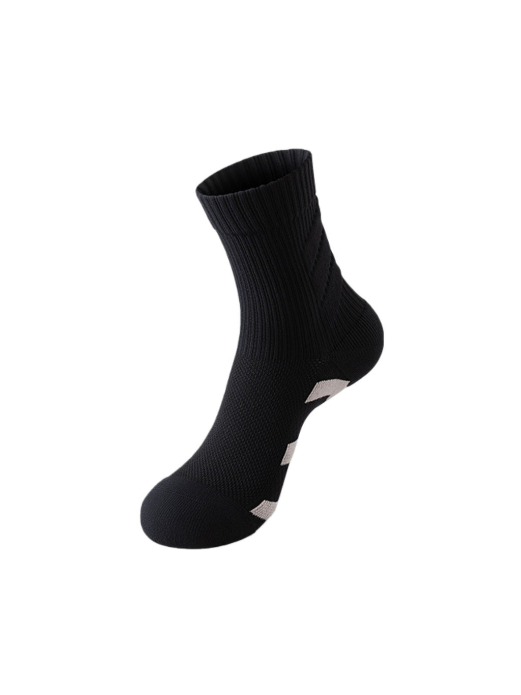 Flexvibe Women Mid-Calf Sports Socks Terry Thick Cushion Shock Absorbing for Cycling Running