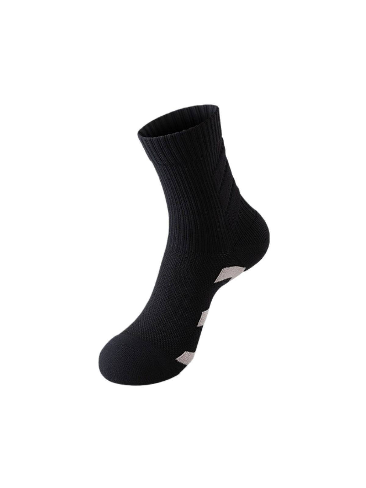 Flexvibe Women Mid-Calf Sports Socks Terry Thick Cushion Shock Absorbing for Cycling Running