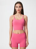 Flexvibe wireless sports bra in Core Color, seamless main product image for yoga, gym, commute, and daily activewear