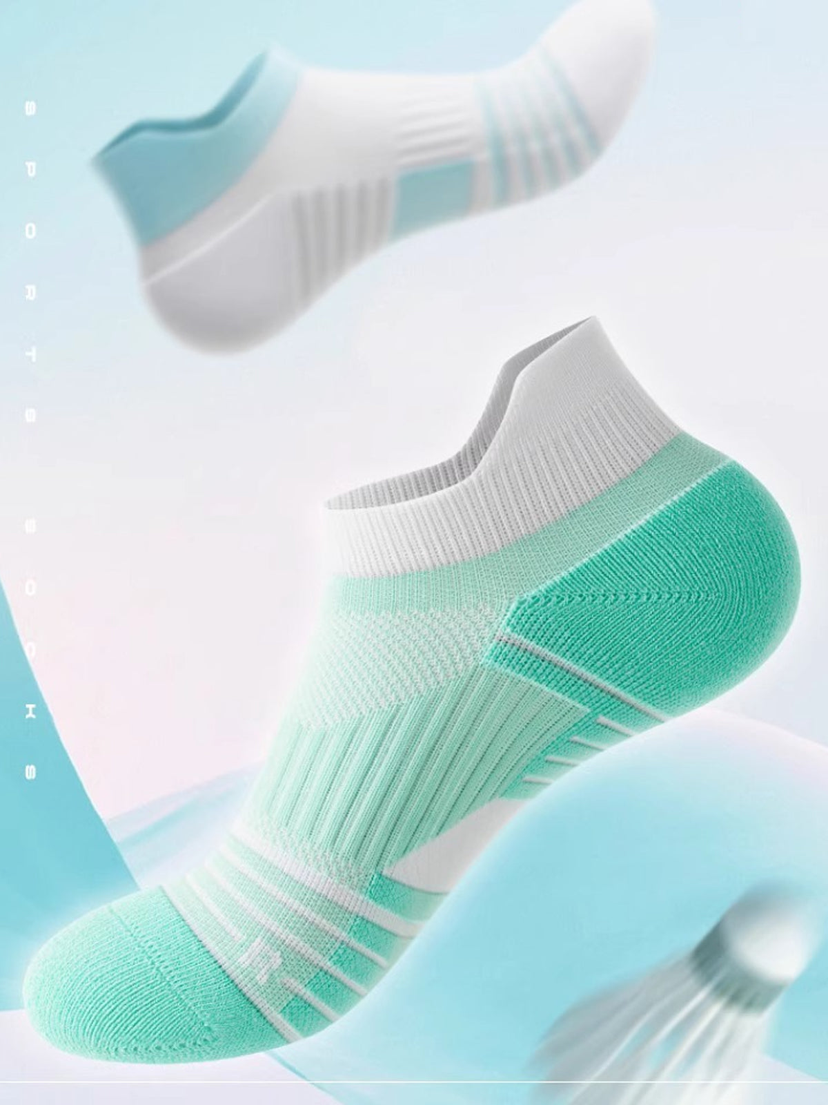 Flexvibe Women Terry Athletic Socks Anti Odor Short Socks for Running Marathon Tennis