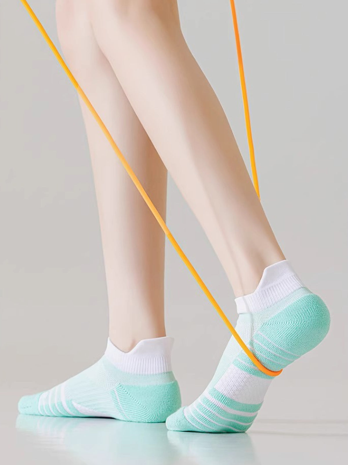 Flexvibe Women Terry Athletic Socks Anti Odor Short Socks for Running Marathon Tennis