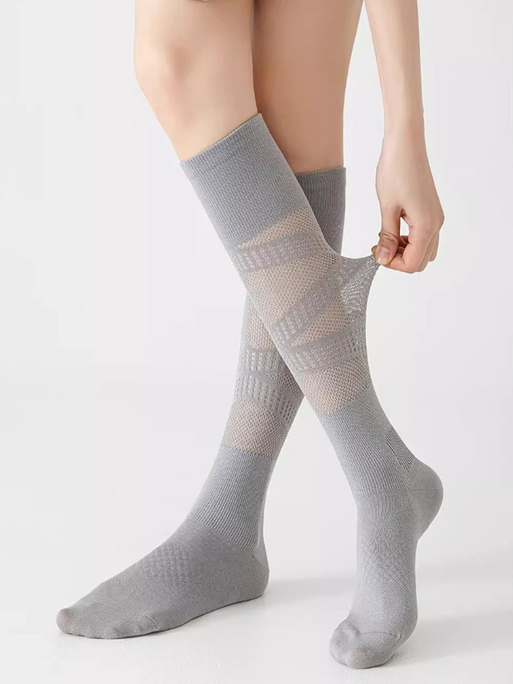 Womens Calf Compression Socks for Running & Hiking - Flexvibe product image 3
