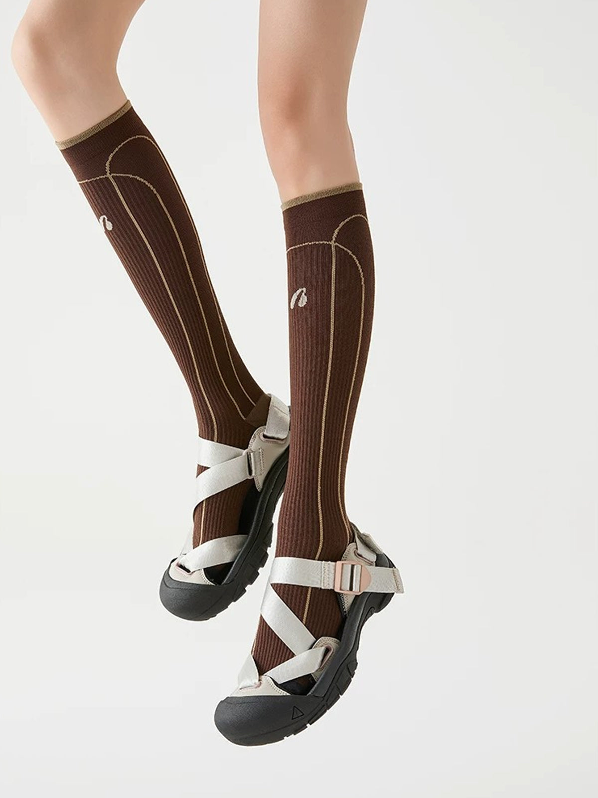 Womens Knee-High Compression Socks for Running - Flexvibe product image 10