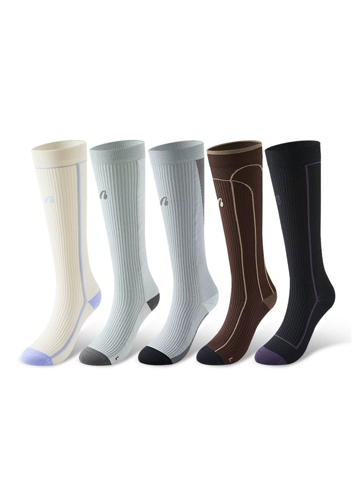 Womens Knee-High Compression Socks for Running - Flexvibe product image 15